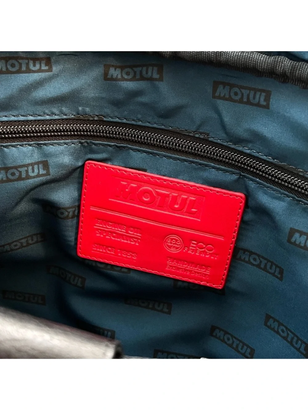 MOTUL Leather Laptop Bag Black NEW